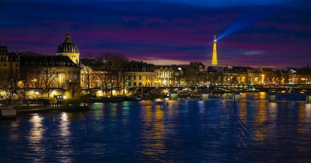 Paris at night